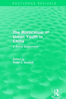 Front cover_Rustication of Urban Youth in China
