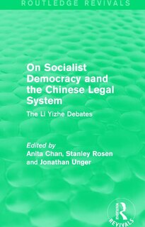 Front cover_On Socialist Democracy And The Chinese Legal System