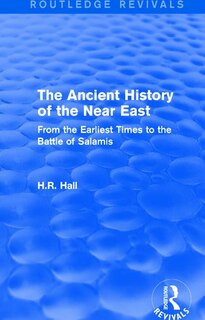 Front cover_The Ancient History Of The Near East