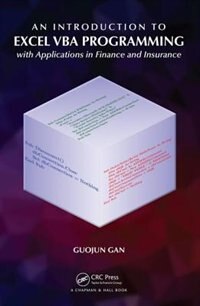 Couverture_An Introduction To Excel Vba Programming