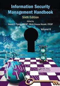 Couverture_Information Security Management Handbook, Volume 6