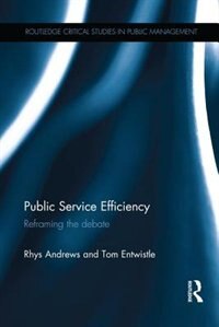 Front cover_Public Service Efficiency