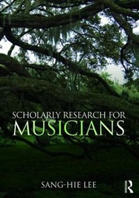 Couverture_Scholarly Research For Musicians