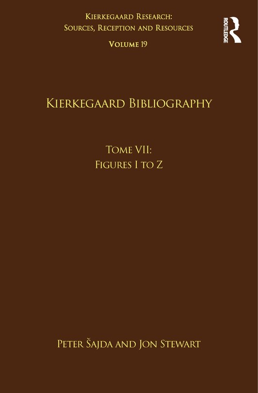 Front cover_Volume 19, Tome VII