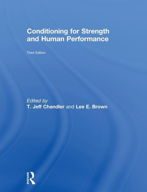 Couverture_Conditioning for Strength and Human Performance