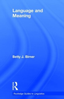 Front cover_Language And Meaning