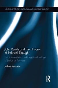 Couverture_John Rawls And The History Of Political Thought