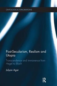 Couverture_Post-secularism, Realism And Utopia