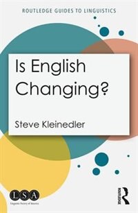 Front cover_Is English Changing?