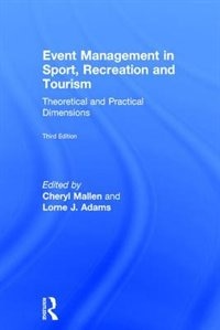 Couverture_Event Management In Sport, Recreation And Tourism