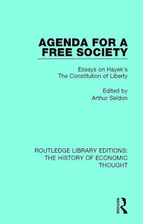 Front cover_Agenda For A Free Society