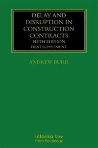 Front cover_Delay And Disruption In Construction Contracts