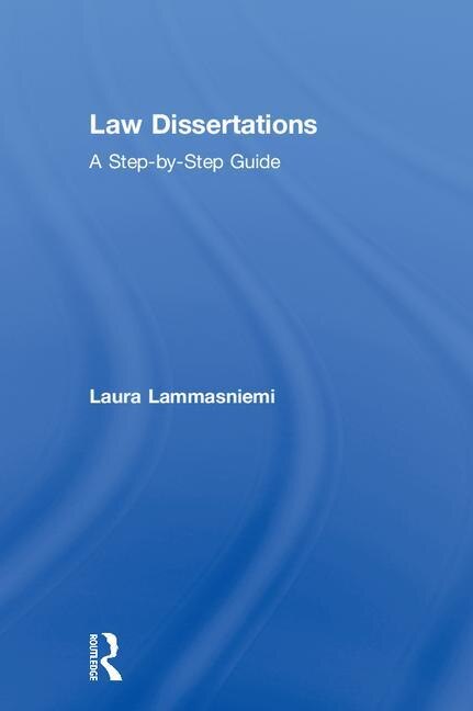 Front cover_Law Dissertations