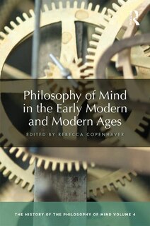 Front cover_Philosophy Of Mind In The Early Modern And Modern Ages