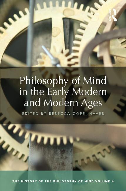 Front cover_Philosophy Of Mind In The Early Modern And Modern Ages