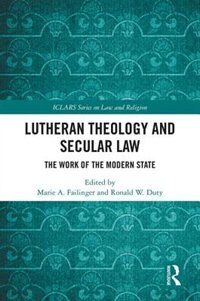 Front cover_Lutheran Theology And Secular Law