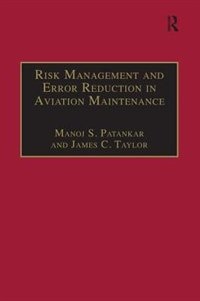 Front cover_Risk Management And Error Reduction In Aviation Maintenance
