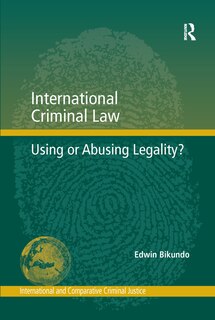 Front cover_International Criminal Law