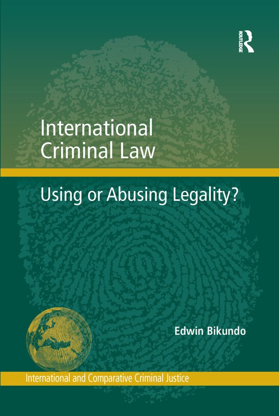 Front cover_International Criminal Law