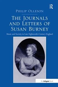 Couverture_The Journals And Letters Of Susan Burney
