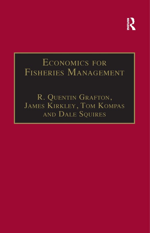 Front cover_Economics For Fisheries Management