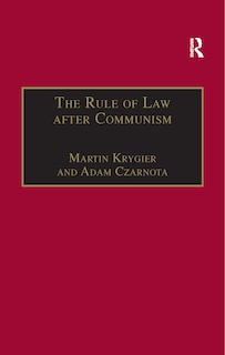 Couverture_The Rule of Law after Communism