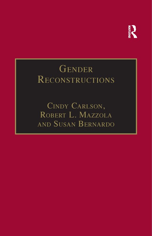 Front cover_Gender Reconstructions