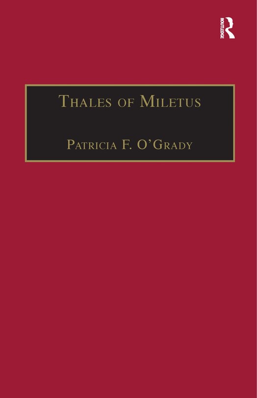 Front cover_Thales Of Miletus