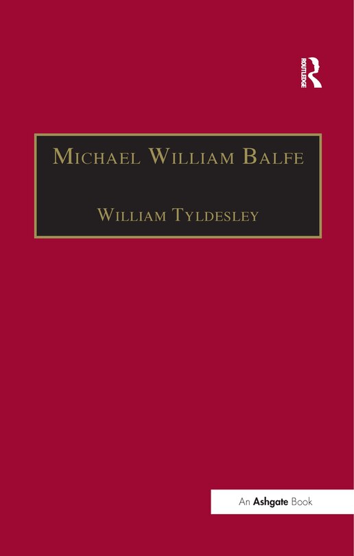 Front cover_Michael William Balfe