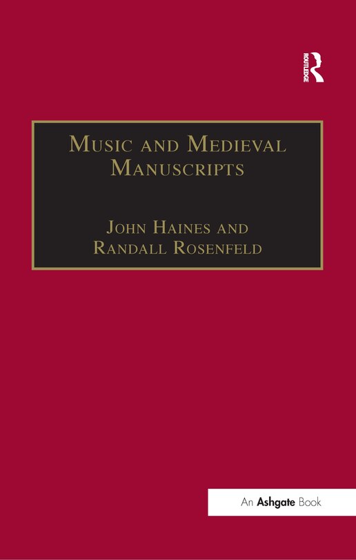 Front cover_Music And Medieval Manuscripts