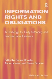 Front cover_Information Rights And Obligations
