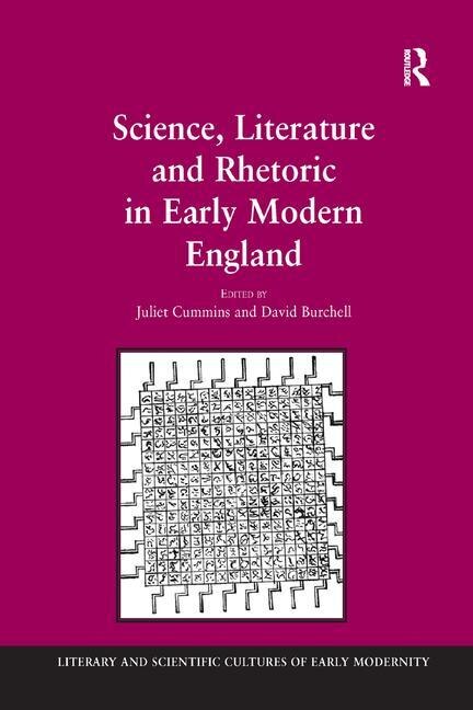 Couverture_Science, Literature And Rhetoric In Early Modern England