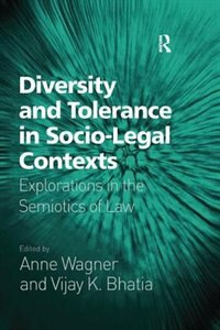 Front cover_Diversity And Tolerance In Socio-legal Contexts