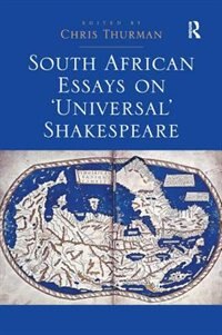 Couverture_South African Essays On 'universal' Shakespeare