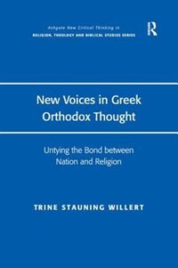 Front cover_New Voices In Greek Orthodox Thought