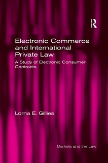 Front cover_Electronic Commerce And International Private Law