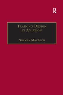 Couverture_Training Design In Aviation