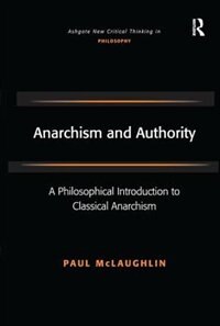 Front cover_Anarchism And Authority