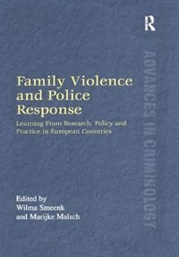 Couverture_Family Violence And Police Response