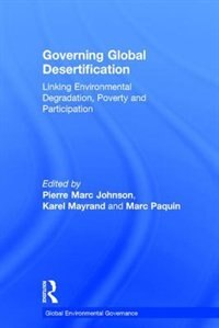 Front cover_Governing Global Desertification