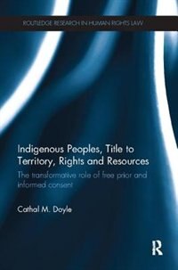 Couverture_Indigenous Peoples, Title To Territory, Rights And Resources
