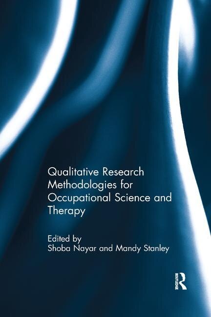 Front cover_Qualitative Research Methodologies For Occupational Science And Therapy