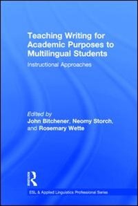 Couverture_Teaching Writing For Academic Purposes To Multilingual Students