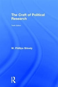 Front cover_The Craft Of Political Research