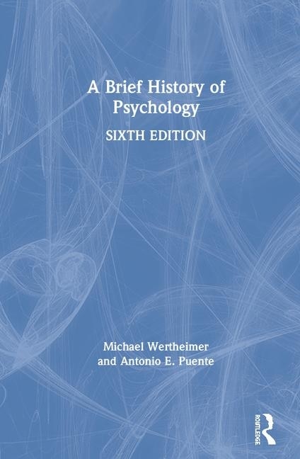 Front cover_A Brief History Of Psychology