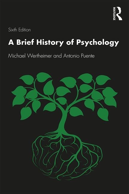 Front cover_A Brief History Of Psychology