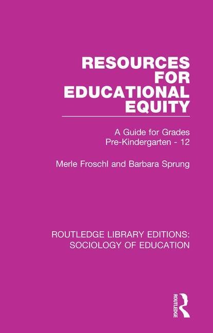 Front cover_Resources For Educational Equity
