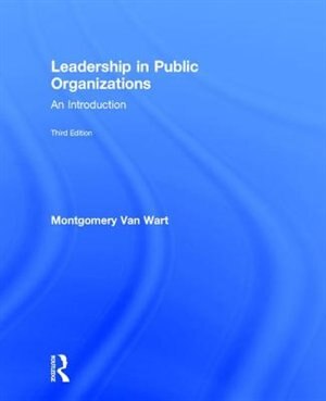 Front cover_Leadership In Public Organizations