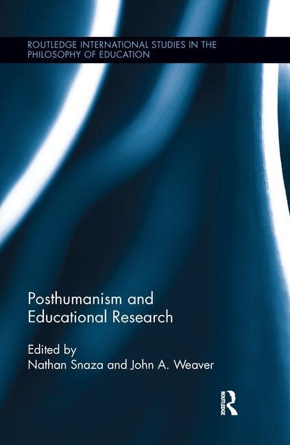 Front cover_Posthumanism And Educational Research