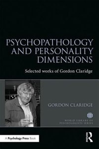 Couverture_Psychopathology And Personality Dimensions
